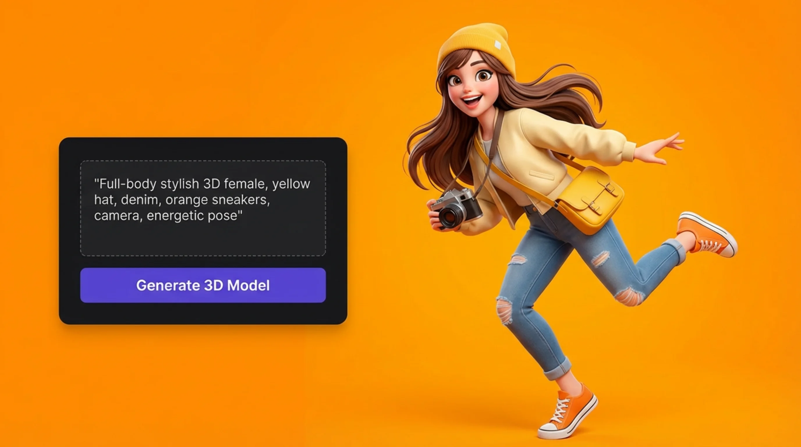 Text to Image 3D Avatar Concept Creation